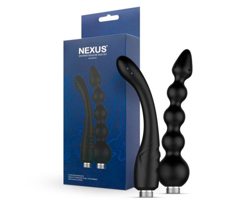 Набор из 2 насадок для анального душа Shower Douche Duo Kit Advanced