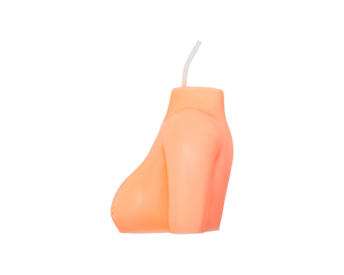 Оранжевая сувенирная свеча «Женский силуэт»