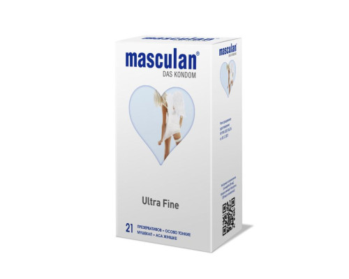 Особо тонкие презервативы Masculan Ultra Fine - 21 шт.
