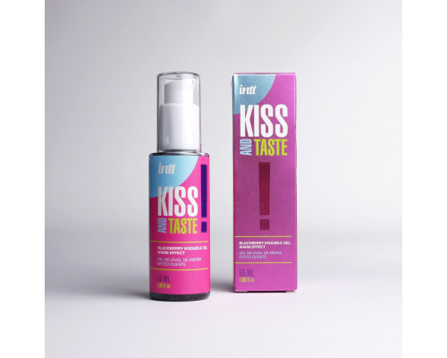 Массажный гель для тела Kiss and Taste - 55 мл.