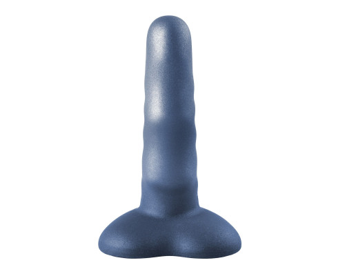 Черный нереалистичный дилдо Unicorn Max - 12,5 см.