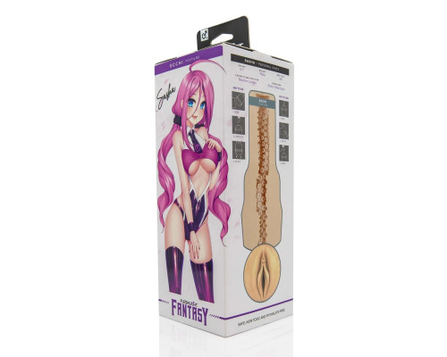 Телесный мастурбатор-вагина Fleshlight Fantasy - Sasha Nakamoto Ecchi