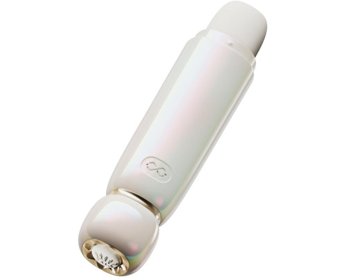 Бежевый вакуумный стимулятор клитора Lia