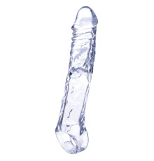 Прозрачная насадка-удлинитель Length Enhancer с подхватом - 22,3 см.