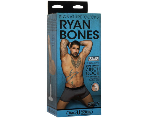 Телесный фаллоимитатор Ryan Bones 7  ULTRASKYN Cock - 18,4 см.