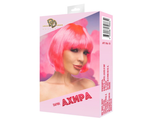 Ярко-розовый парик  Ахира