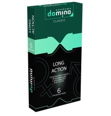 Презервативы с пролонгирующим эффектом DOMINO Classic Long action - 6 шт.