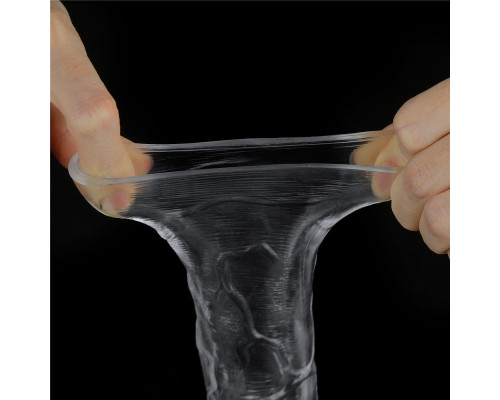 Прозрачная насадка-удлинитель Flawless Clear Penis Sleeve Add 2 - 19 см.