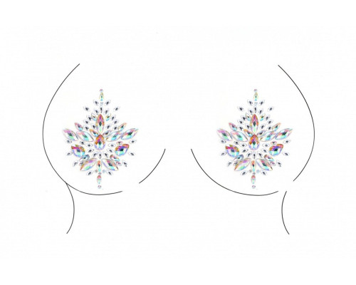 Сверкающие пэстисы Dazzling Nipple Bling Sticker