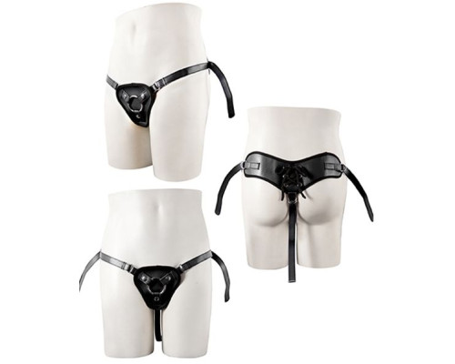 Черные трусики для крепления насадки при помощи кольца