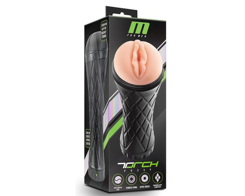 Телесный мастурбатор-вагина The Torch Pussy