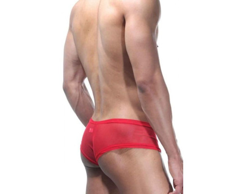 Мужские трусы-хипсы с контрастной вставкой