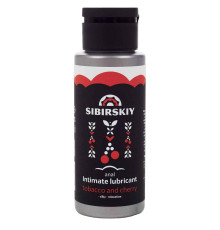 Анальный лубрикант на водной основе SIBIRSKIY с ароматом вишни и табака - 100 мл.