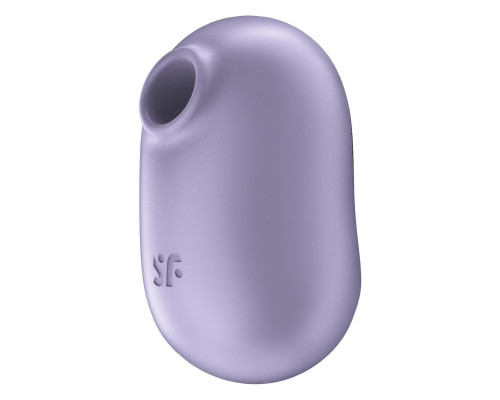 Сиреневый вакуумный вибростимулятор клитора Satisfyer Pro To Go 2