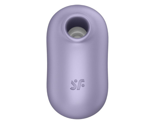 Сиреневый вакуумный вибростимулятор клитора Satisfyer Pro To Go 2