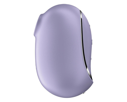 Сиреневый вакуумный вибростимулятор клитора Satisfyer Pro To Go 2