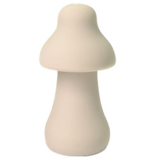 Молочный перезаряжаемый клиторальный стимулятор-грибочек Protruding Mushroom