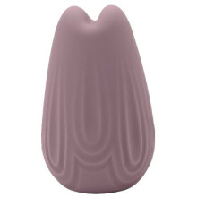Сиреневый перезаряжаемый вибратор Vase - 7,4 см.
