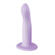 Сиреневый гнущийся нереалистичный фаллоимитатор Tender - 16,6 см.