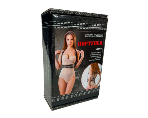 Изящная портупея из натуральной кожи Diane
