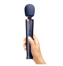 Cиний вибратор Le Wand Petite Rechargeable Vibrating Massager - 25 см.