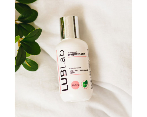 Нежный лубрикант с витамином Е для чувствительной кожи - 100 мл.