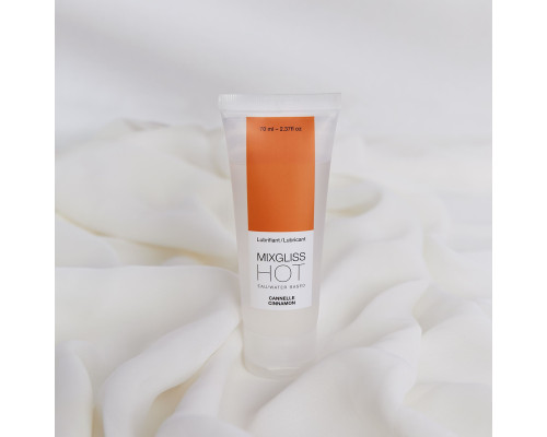 Согревающий лубрикант Mixgliss Hot Cinnamon с ароматом корицы - 70 мл.