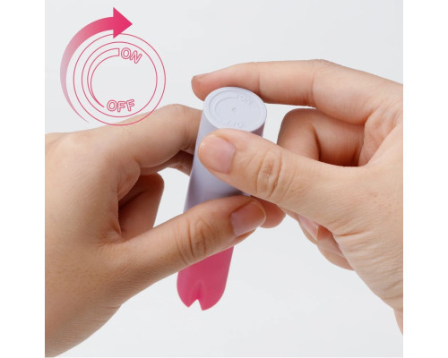 Мини-вибратор в форме помады Iroha Stick Hamanasu