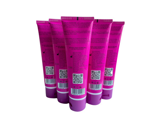 Набор из 5 согревающих лубрикантов на водной основе Egzo Yes (по 100 мл.)