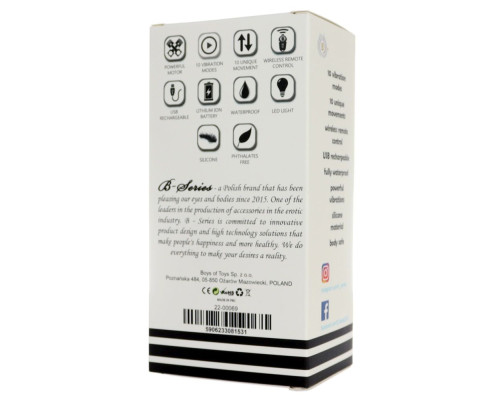 Черный массажер простаты с вибрацей и возвратно-поступательными движениями