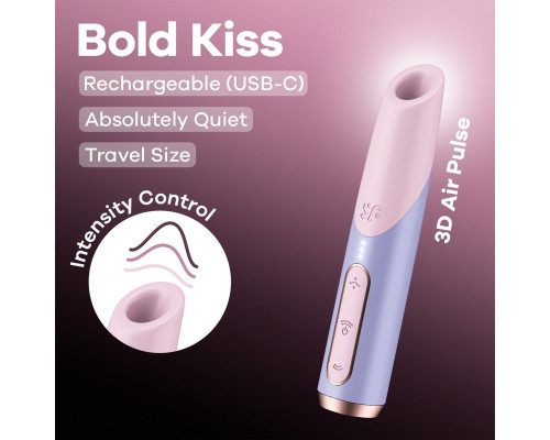 Вакуумный стимулятор клитора Bold Kiss