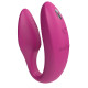 Розовый U-образный вибратор для пар We-Vibe Sync 2