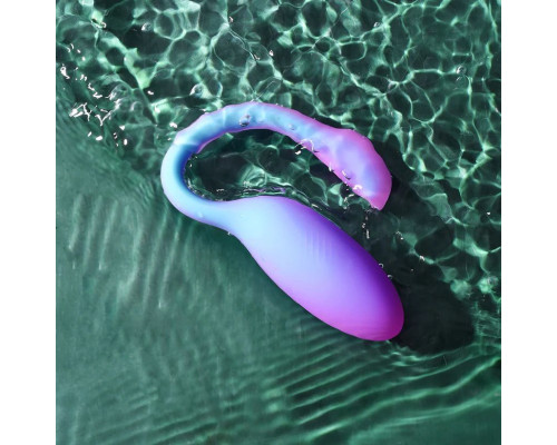 Голубой вибратор Flamingo Max