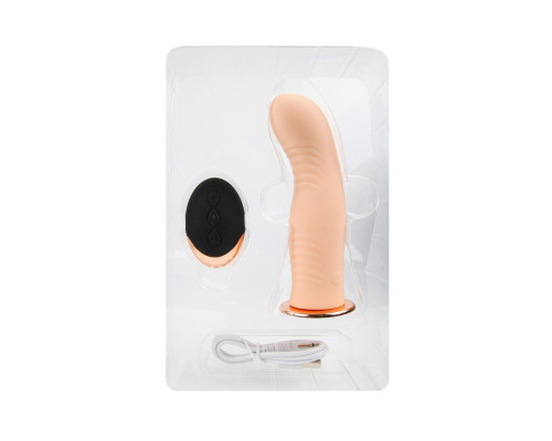 Женский вибрострапон со съемной насадкой и пультом ДУ