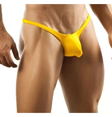 Желтые мужские трусы-стринги