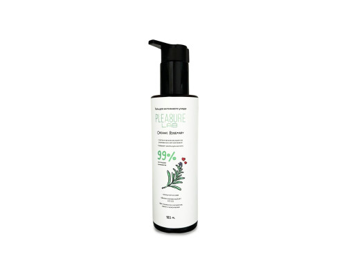 Натуральный лубрикант на водной основе Pleasure Lab Organic Rosemary - 185 мл.