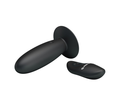 Анальная пробка с вибрацией и пультом управления Remote Control Vibrating Plug - 11 см.