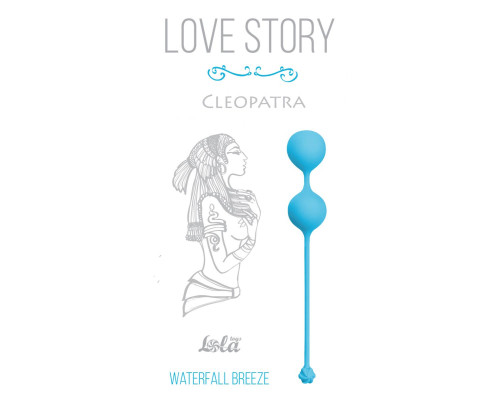 Голубые вагинальные шарики Cleopatra Waterfall Breeze