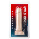 Телесный дилдо Jumbo Jack MAN O WAR - 25 см.