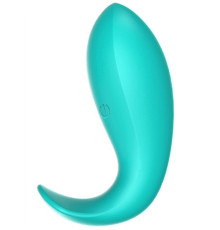 Зеленая вагинальная вибропробка для ношения Ava с пультом ДУ