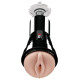 Телесный вибромастурбатор-вагина Cock Compressor Vibrating Stroker