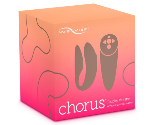 Розовый вибратор для пар We-Vibe Chorus