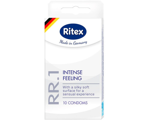 Классические презервативы RITEX INTENSE FEELING - 10 шт.
