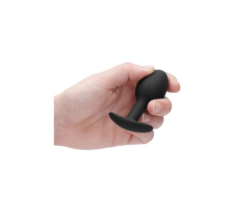 Черная анальная пробка N 89 Self Penetrating Butt Plug - 8,3 см. Черная анальная пробка N 89 Self Penetrating Butt Plug - 8,3 см.