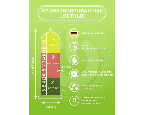 Презервативы ON MIX pack - 15 шт.