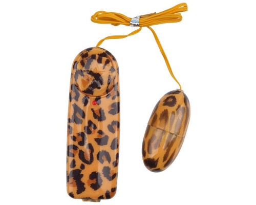 Леопардовое виброяйцо Leopard Print Love Egg