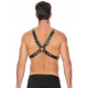 Черная мужская портупея Chain And Chain Harness