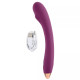 Фиолетовый стимулятор G-точки G-Spot Slim Flexible Vibrator - 22 см.