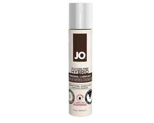 Водно-масляный лубрикант с разогревающим эффектом JO Silicone Free Hybrid Lubricant WARMING - 30 мл. Водно-масляный лубрикант с разогревающим эффектом JO Silicone Free Hybrid Lubricant WARMING - 30 мл.