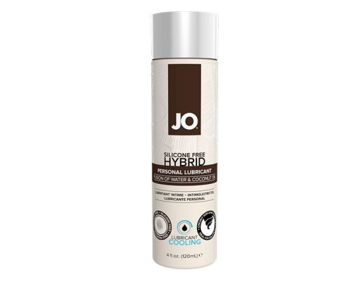 Водно-масляный лубрикант с охлаждающим эффектом JO Silicon free Hybrid Lubricant COOLING - 120 мл. Водно-масляный лубрикант с охлаждающим эффектом JO Silicon free Hybrid Lubricant COOLING - 120 мл.